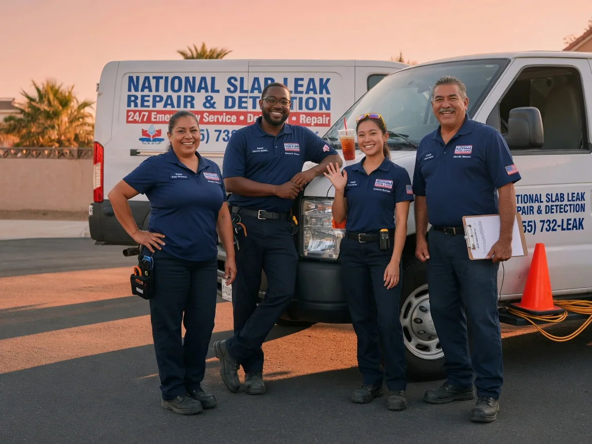 Slab Leak Detection company in Rush Springs, OK